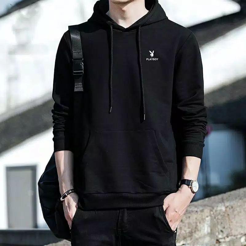 Playbooy hoddie sweater fashion remaja