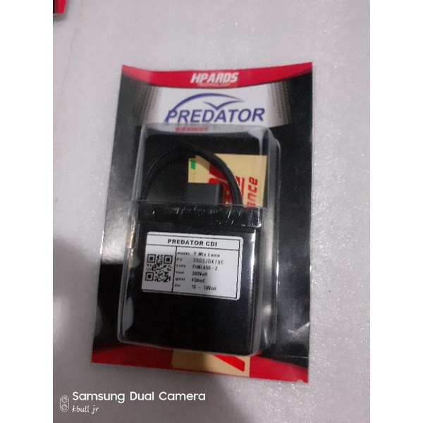 cdi Predator dual map mio lama ( kode cdi original 5TL)