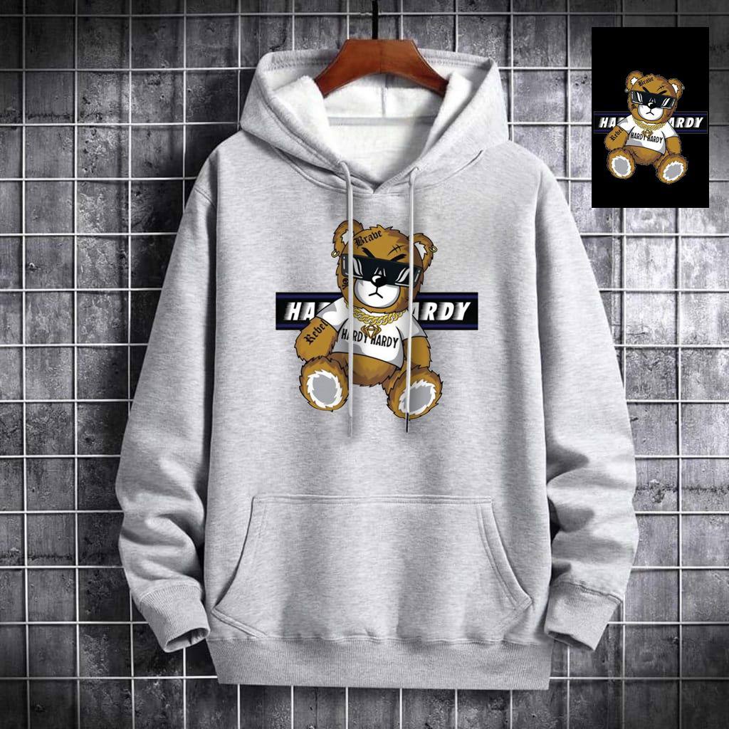 KIYOREN SWEATER HOODIE BEAR UNISEX HOODIE DISTRO PREMIUM