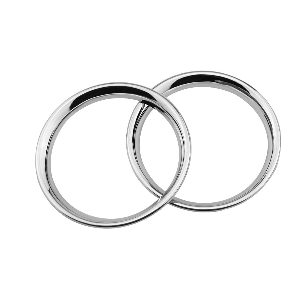 2pcs A/C Ventilasi Udara Ring Cover Trim Frame Untuk Nissan Micra March K13 2011 2012 2013 2014 2015 2016 2017 Aksesoris