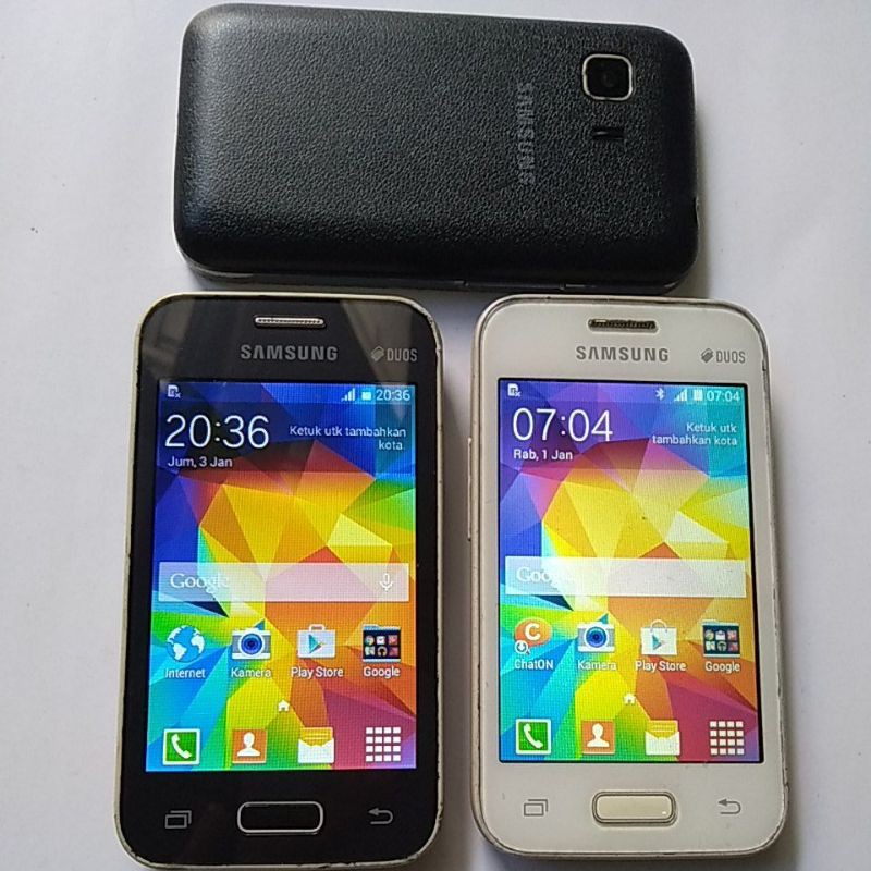 Samsung Young 2 G130h Jaringan H 2 Kartu Lancar Siap Pakai Hp Bekas Murah Tinggal Warna Putih Shopee Indonesia