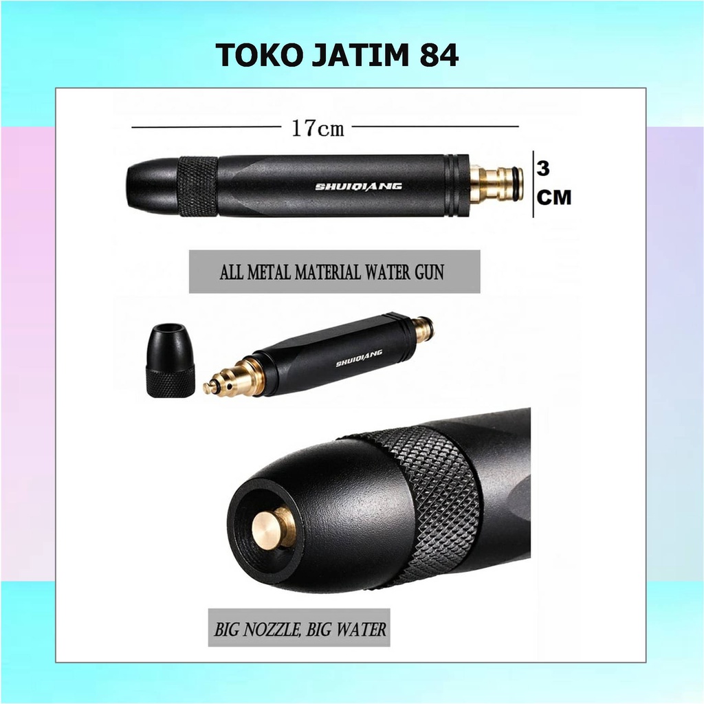 Semprotan Air Kuningan Semprotan Air Semprotan Air Cuci Motor Mobil Taman NEW UPGRADE Hose Nozzle