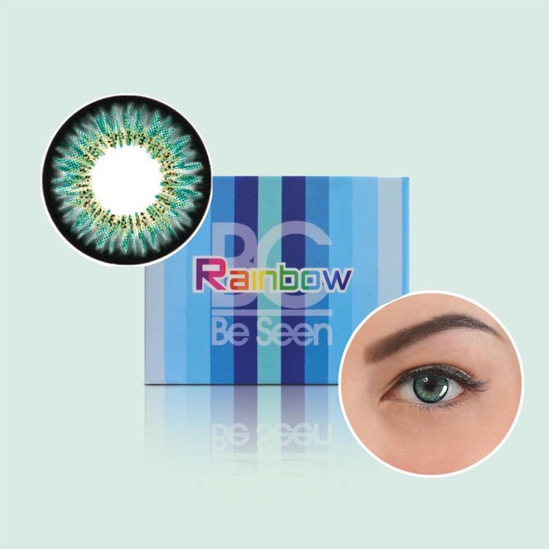 SOFTLENS RAINBOW SAPPHIRE FREE LENSCASE / SOFLENS / SOFTLEN / RAINBOW BC BE SEEN SAPPHIRE / SOFTLENS MURAH / SOFTLENS NATURAL