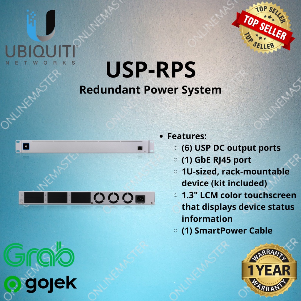 Jual Ubiquiti USP-RPS Redundant Power System Indonesia|Shopee Indonesia