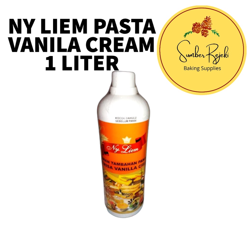 

Ny Liem Pasta Vanila Cream 1 Liter