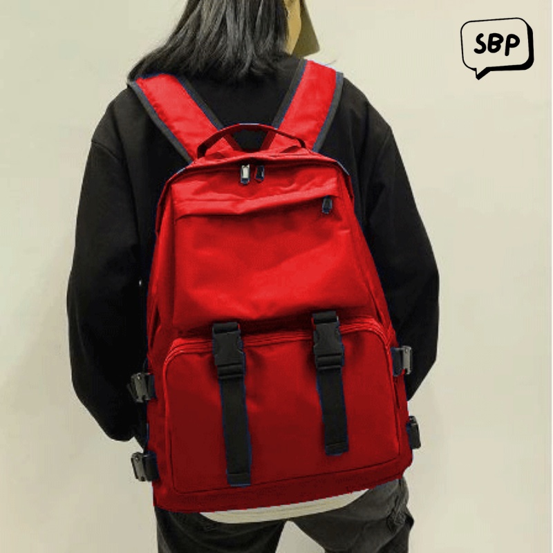 COD Tas Ransel - Backpack Punggung Fashion Terkini Korea Anak Sekolah Kuliah Kerja Remaja Kantor Traveling Cewek/CowokTerbaru 2022