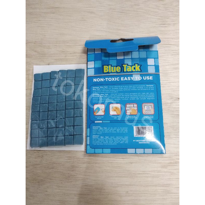 Lem Blue Tack/Lem Decoration/Lem Office/Lakban/Tape/Lem ATK Pengganti Magnet/Pin