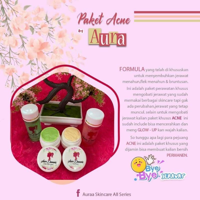 aura skincare acne