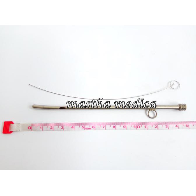 Metal Kateter Urine Cateter stainless steel Catheter 12FR Arugamed