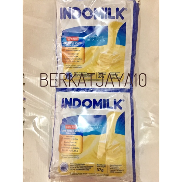 

Indomilk Krimer Kental Manis 1 pak isi 6 sachet x 37gr