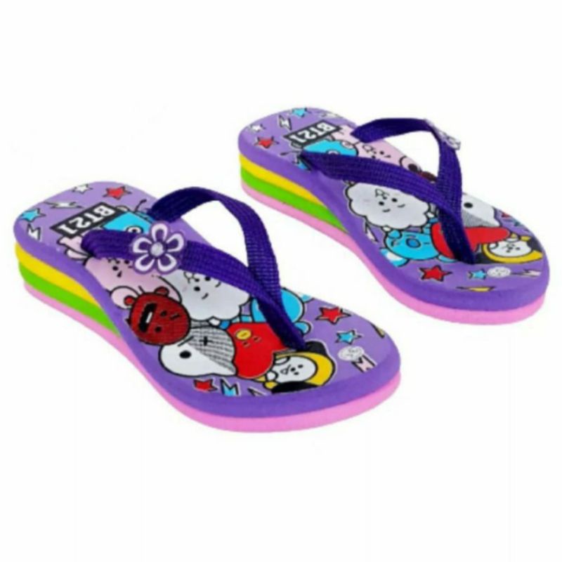 Wedges Anak ( BT21 ) Terlaris