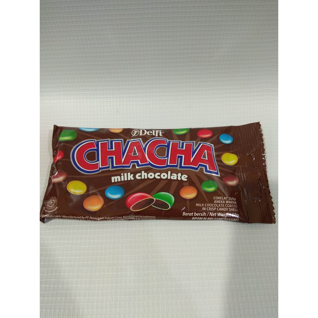 

DELFI CHA CHA MILK CHOCOLATE 60GR PCS