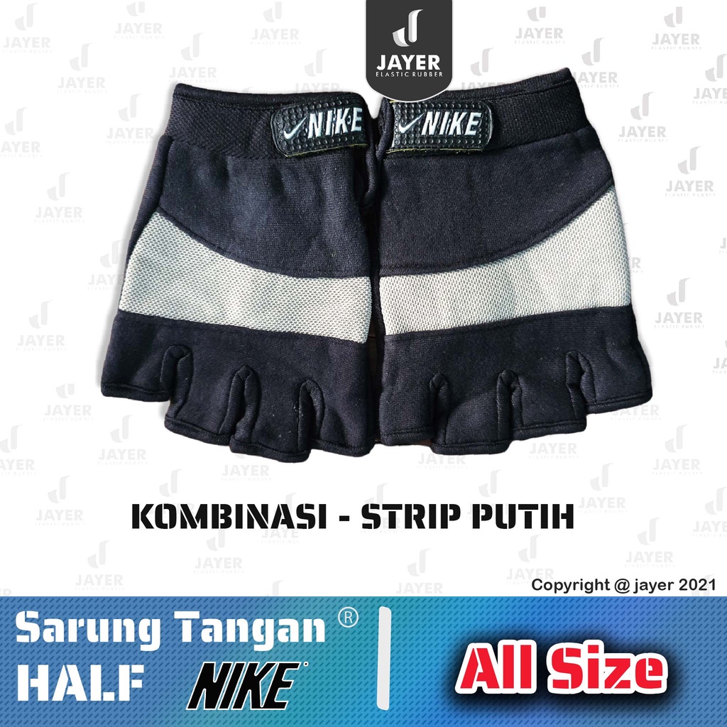 Sarung Tangan Half Stengah Jari Nike VARIAN