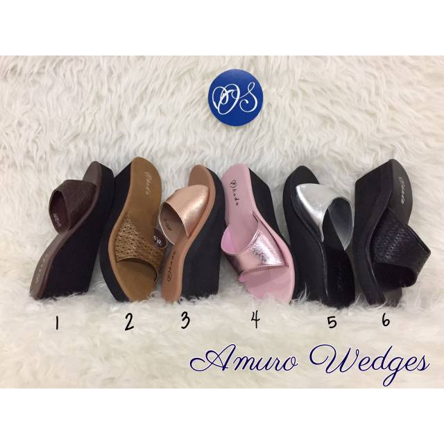 Amuro wedge sandal by okada