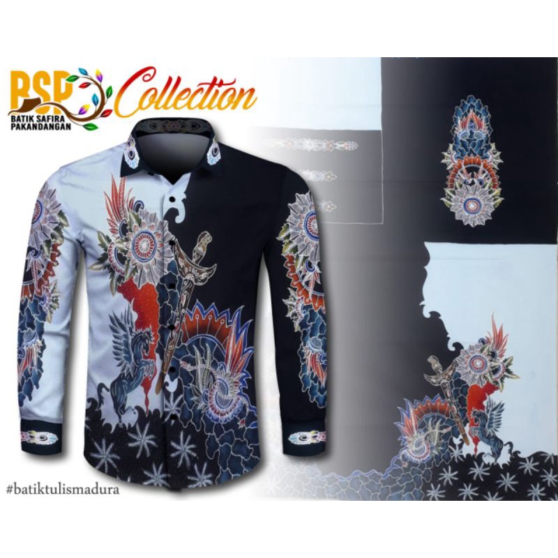 Kain Batik Tulis Asli Madura Motif KUDA KERIS