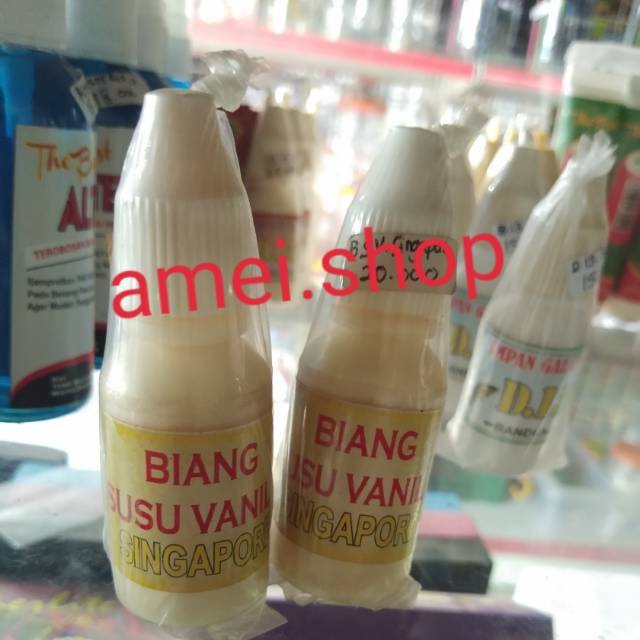 Umpan pancing Biang susu vanila singapore