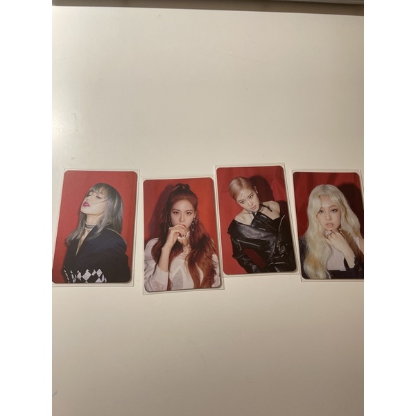 BLACKPINK Jennie Lisa Rose Jisoo Samsung Photocard