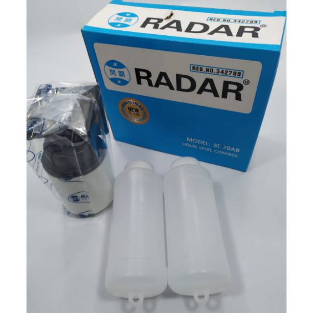 RADAR ST 70 BIRU / PELAMPUNG SPAREPART POMPA/PELAMPUNG AIR OTOMATIS TOREN TANGKI PENGUIN/Radar Pelampung Air otomatis Toren Shitung Original