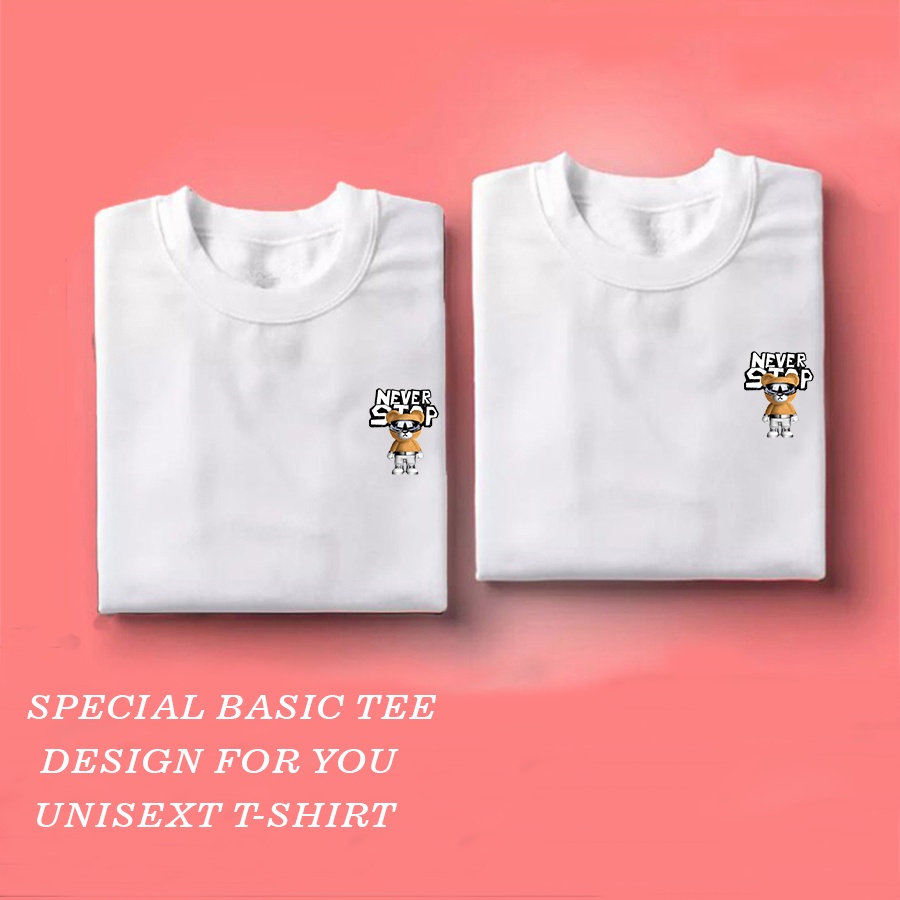 AS / KAOS DISTRO MOTIF LOGO NEVER STOP  / BAJU PRIA  / KAOS PRIA / BAJU WANITA  / KAOS WANITA / PAKAIAN MURAH / PAKAIAN PRIA  / ATASAN  / POLOS / T SHIRT