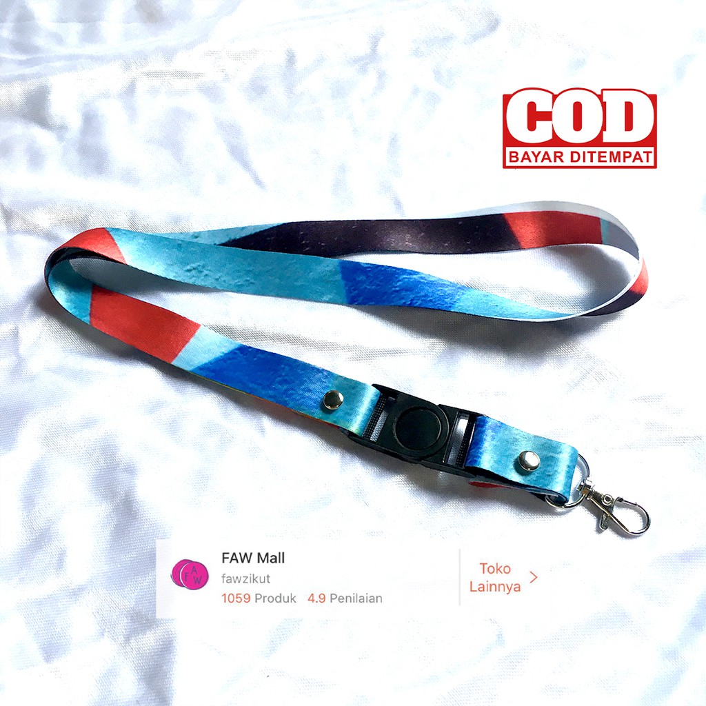 

Tali Landyard Aesthetic Blue