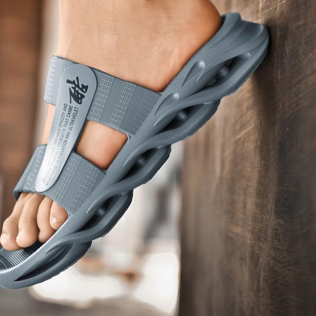 【/Buatan China】Sandal Pria Sendal Slide Pria Sendal Pria Casual Sendal Pria Dewasa Sandal Pria Kuat 