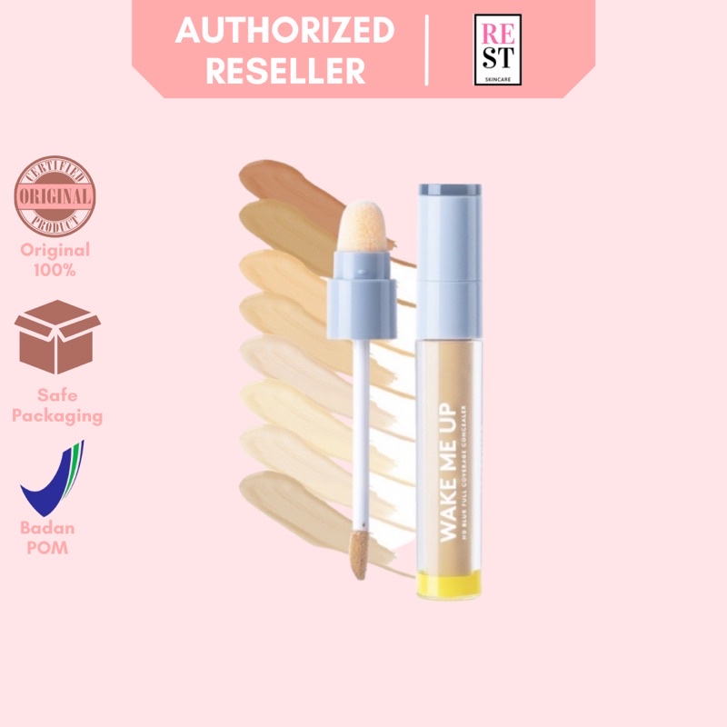 RESTBEAUTY - Somethinc Wake Me Up HD Blur High Coverage Concealer BPOM