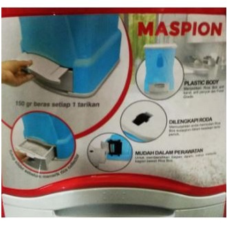 Maspion MRD 14 Rice Box 14Kg Tempat Penyimpanan Beras MRD14