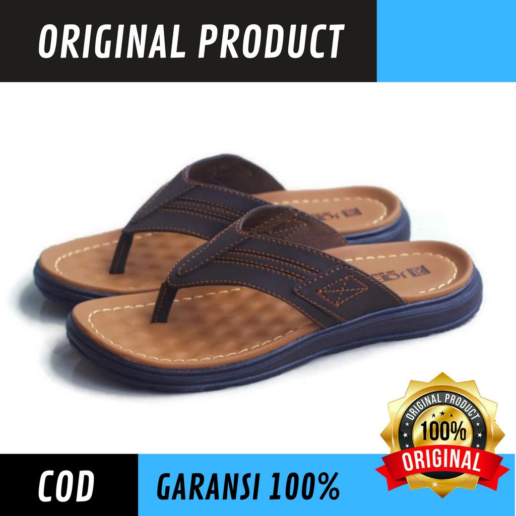 Sandal Pria  Kulit Original Pria Jepit Import