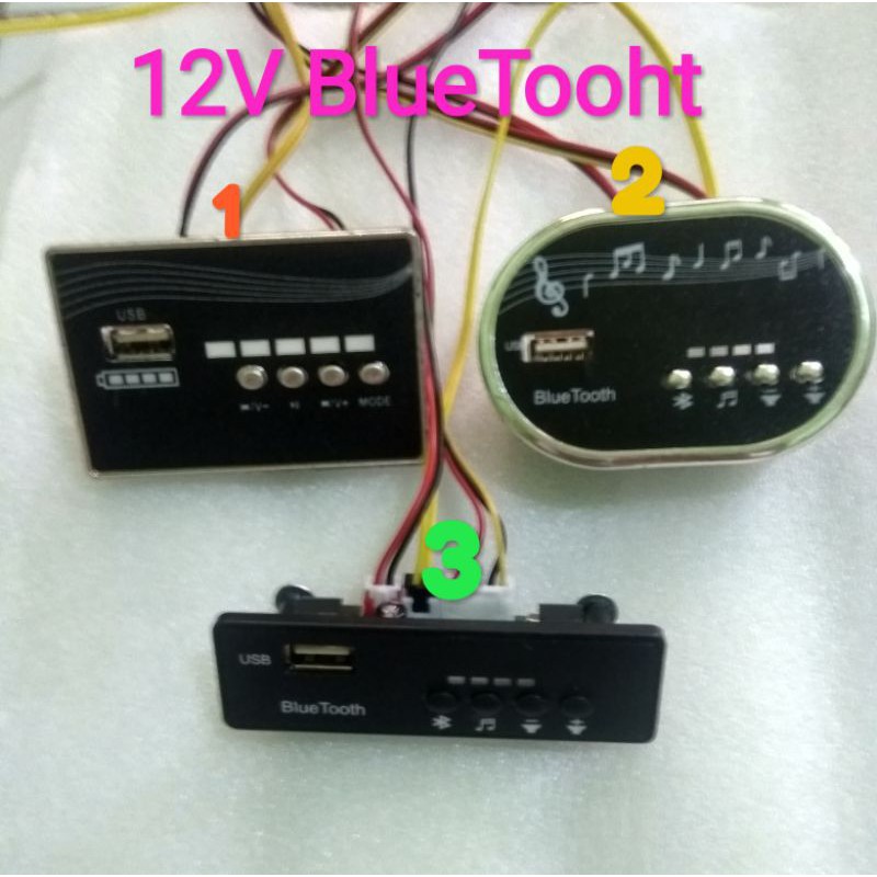 Modul musik 12V BlueTooth Mobil mainan aki anak