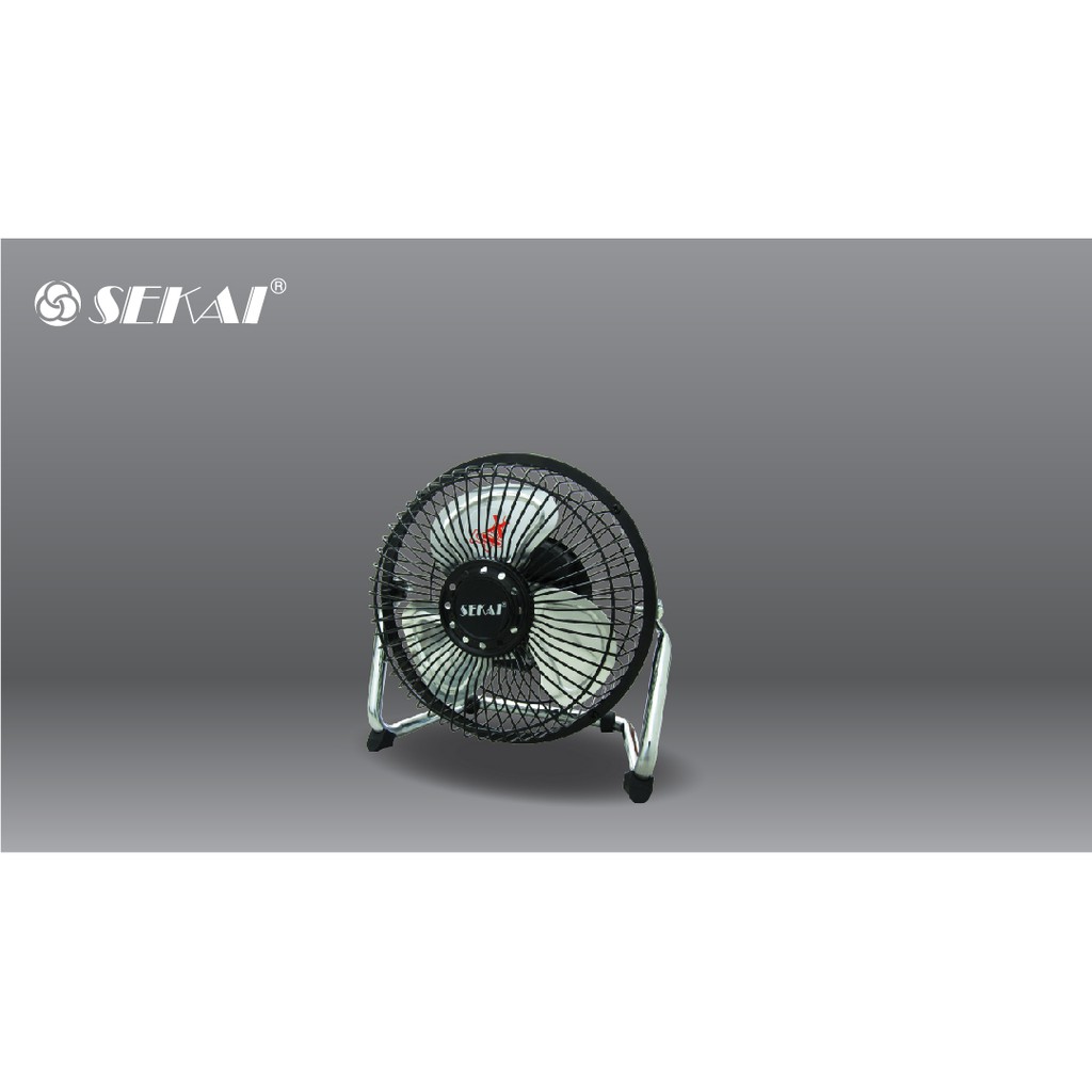 Sekai HFN650 Kipas Angin Meja Tornado Circulation High Velocity Fan 6 inch 20 Watt HFN-650 HFN 650