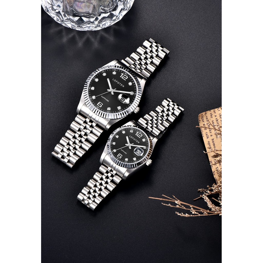 JAM TANGAN MURAH COUPLE / CEWEK DAN COWOK LOFOTEN ORI TR17