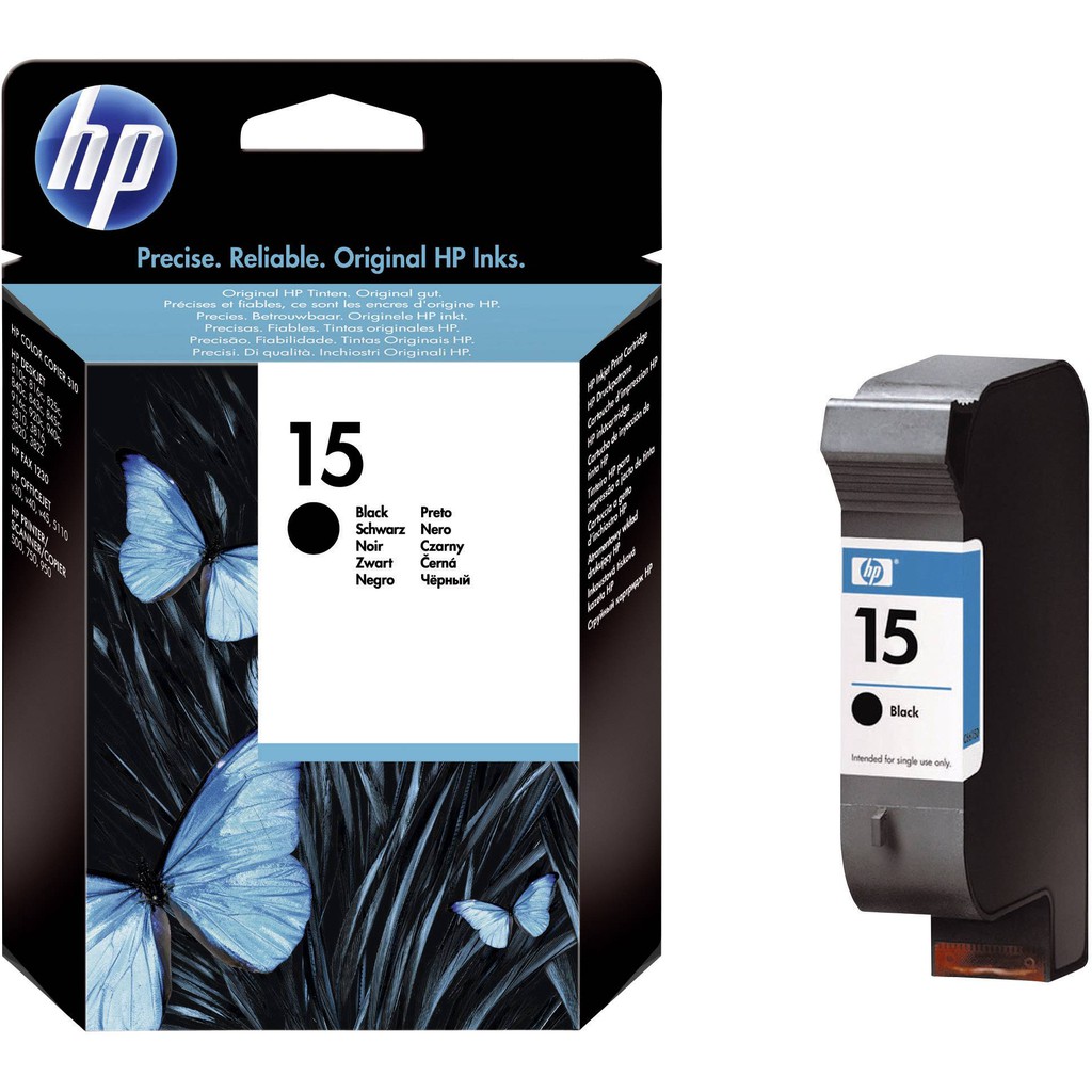 Tinta HP 15 Black For Printer 810 840 3820 5110 Original