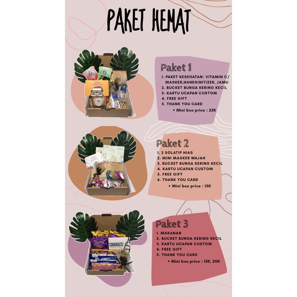

Hampers Aesthetic Paket Hemat