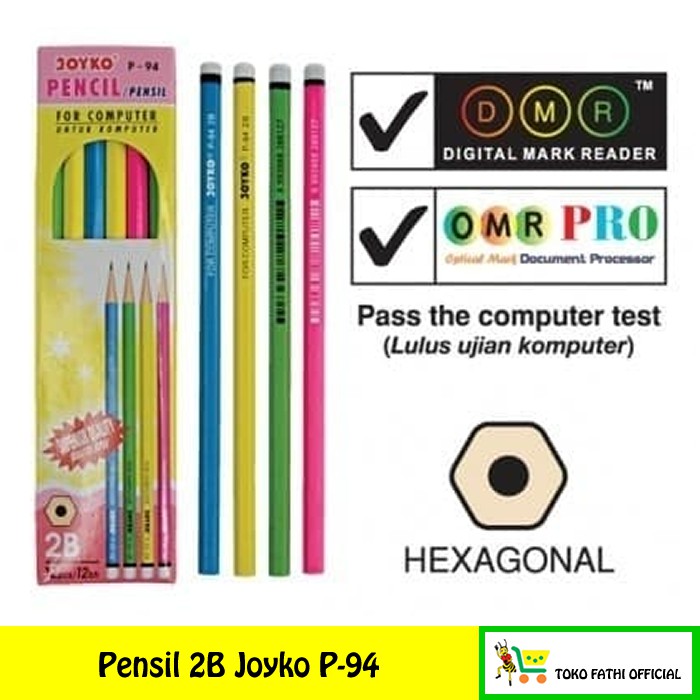 

Pensil 2B Joyko P-94 (for computer)