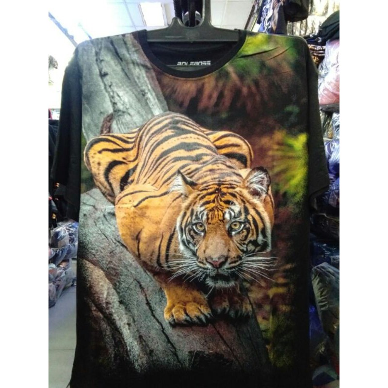 Kaos macan jumbo xxl sunda anak rantau panjang harimau kujang terlaris