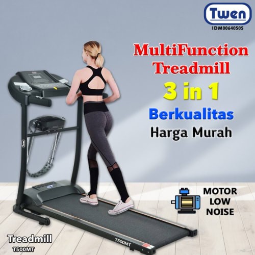 [GYM] Treadmill Elektrik Twen T500MT - Treadmill Terbaru
