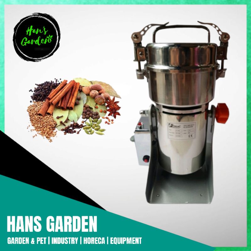 Mesin gilingan bumbu serbaguna / herb grinder FCT500 Fomac garansi