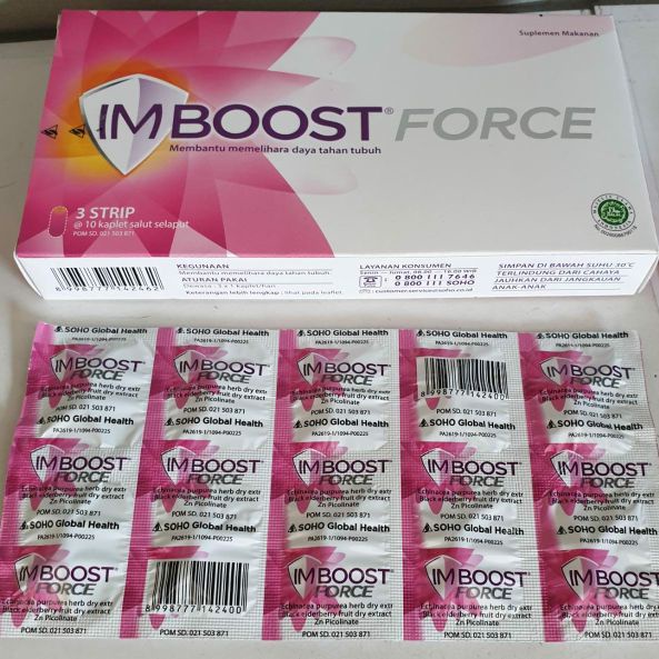 IM BOOST FORCE TAB VITAMIN 10'S