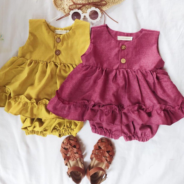 Babygiggles - Andreeanna SEAN SET Setelan anak perempuan