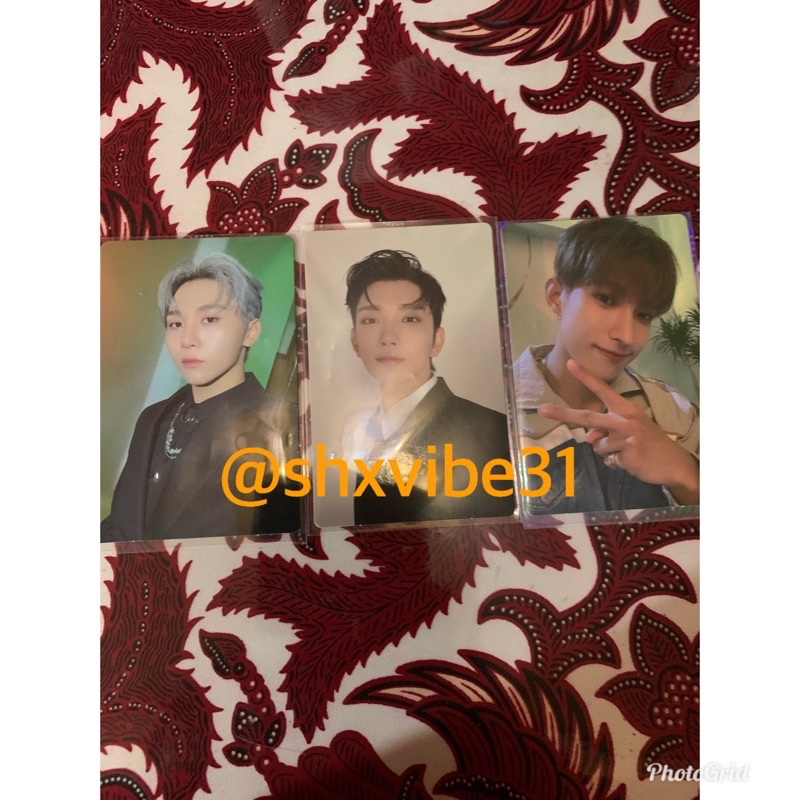 photocard joshua attaca album carat version