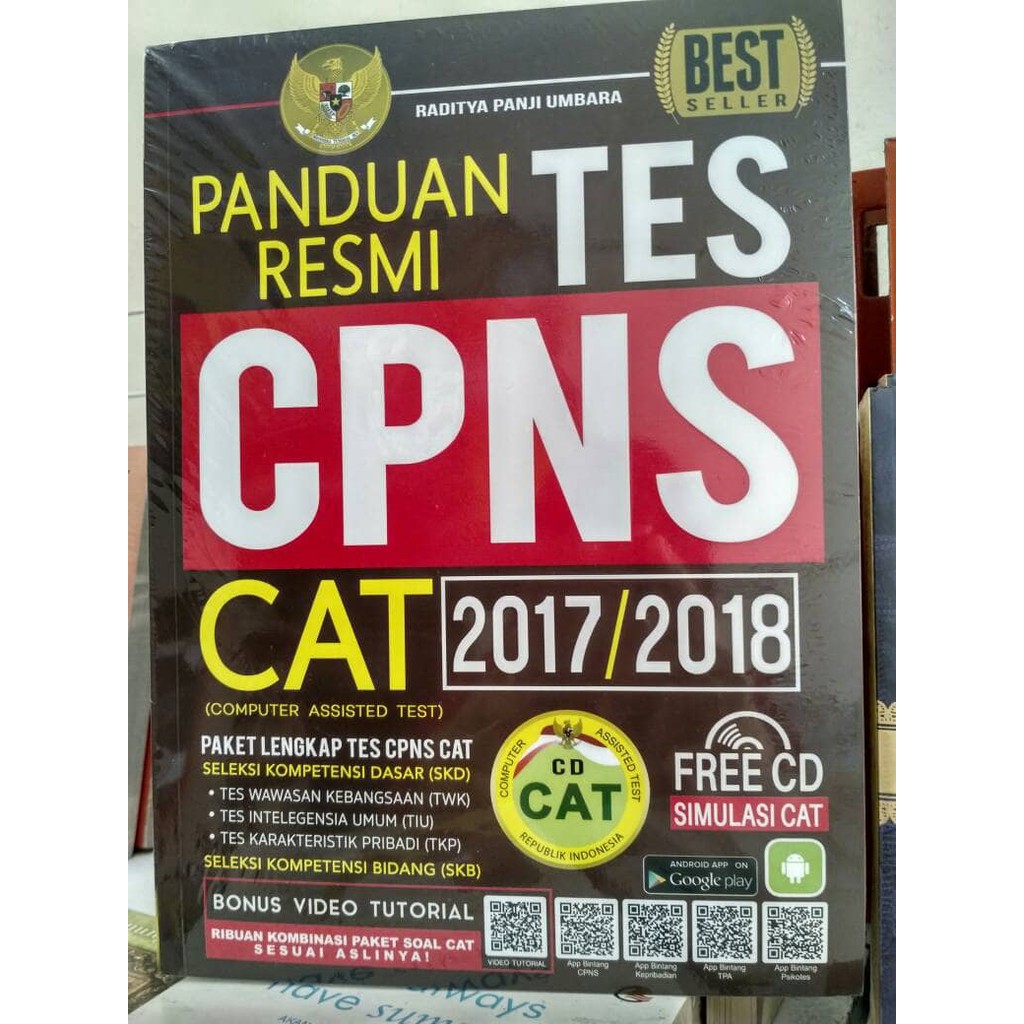 Terlaris Panduan Resmi Tes Cpns Cat 2017 2018 Shopee Indonesia