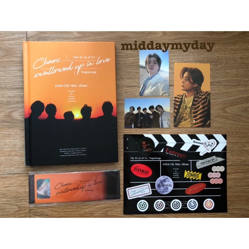 [UNSEALED FULL SET] DAY6 NEGENTROPY ALBUM