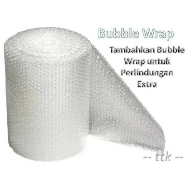 

BUBBLE WRAP / PERLINDUNGAN EXTRA / PACKING AMAN