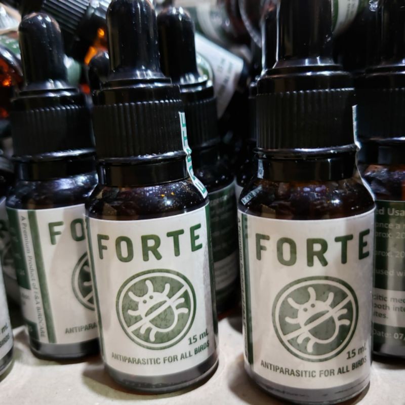 Forte Obat Pembasmi Kutu Cacing Pada Burung Shopee Indonesia