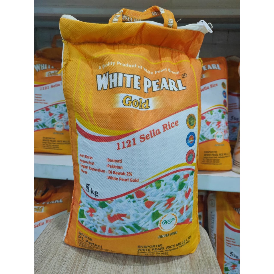 

Beras Basmati White Pearl Gold 5 kg