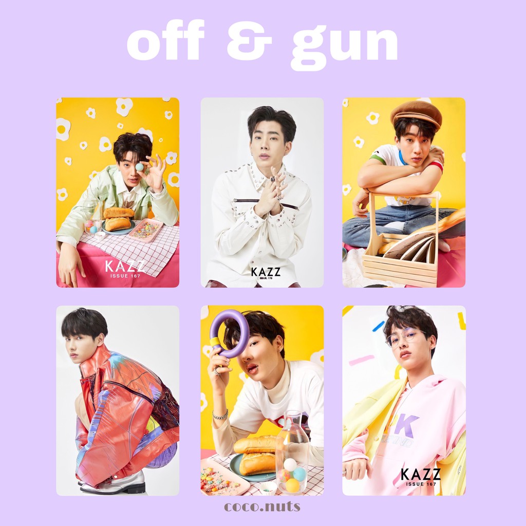 THAI ACTOR PHOTOCARD OFF & GUN