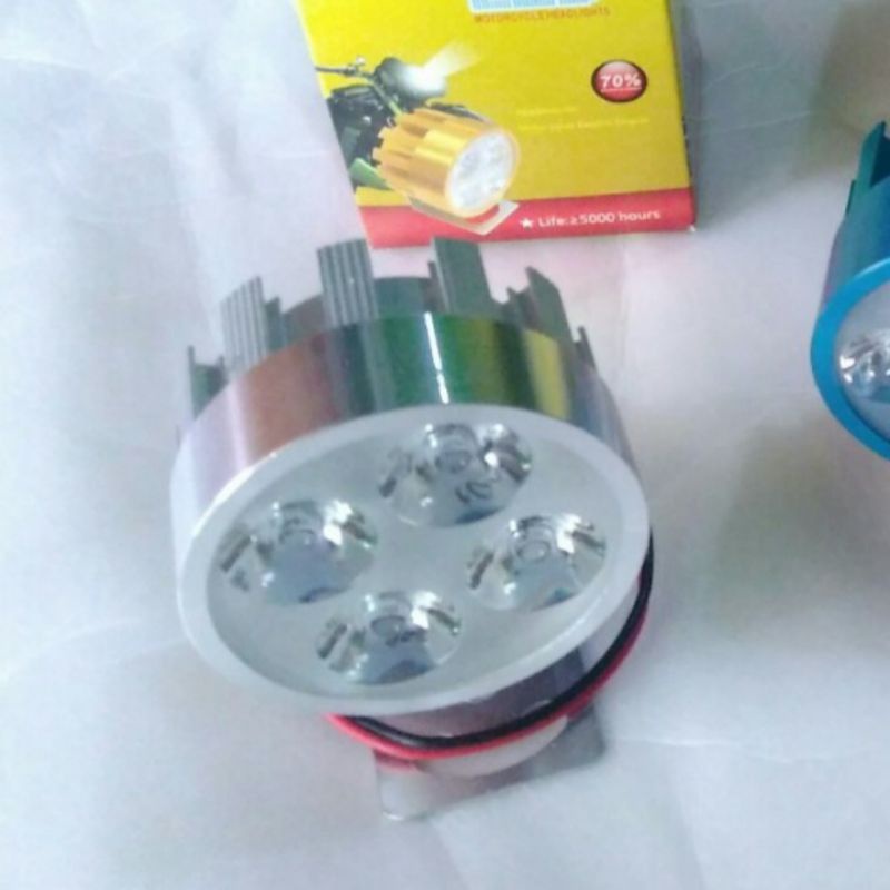 Lampu Tembak Bulat LED Cree motor mobil