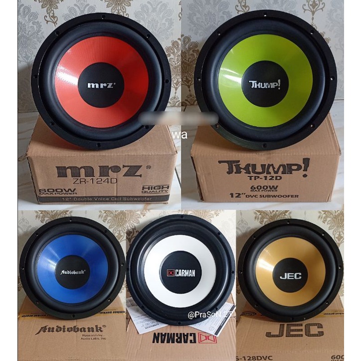 Subwoofer 12 inch Mrz Audiobank Jec dll