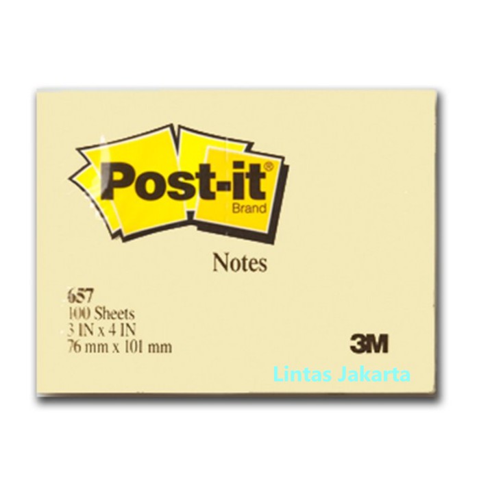 Post it / Stick Note 657 merk 3M