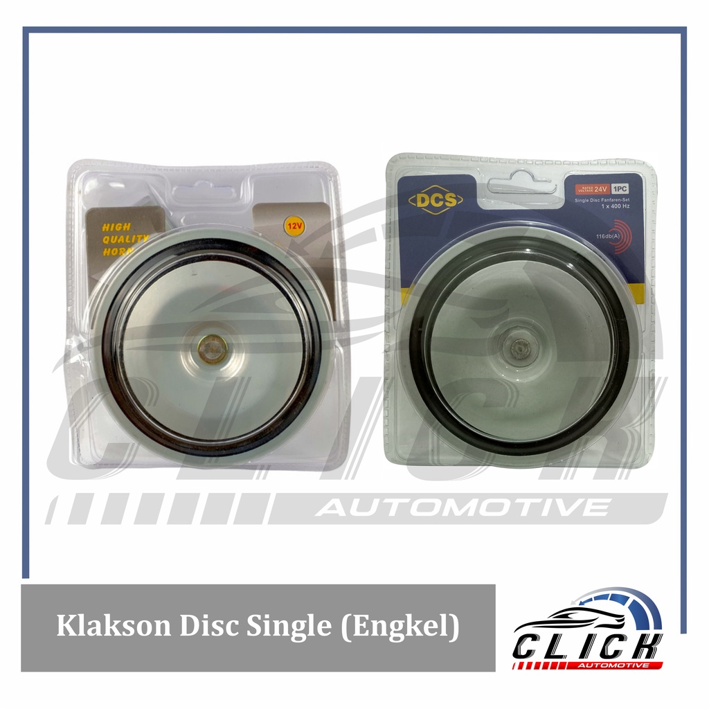 Klakson Disc Engkel Single / Klakson Disc Mobil Motor Truck Universal